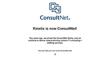 Tablet Screenshot of kinetixtechnology.com